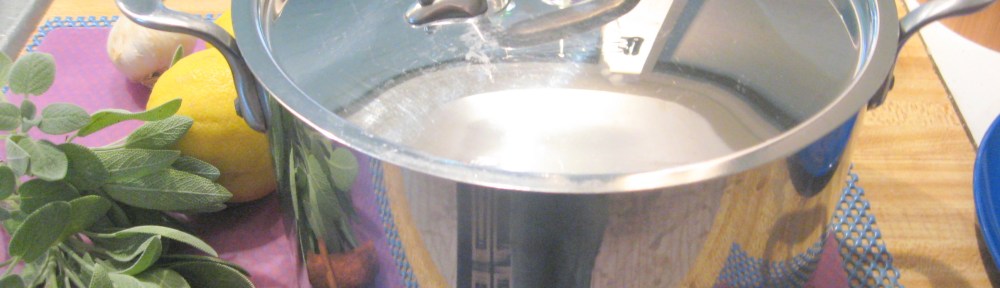 All Clad 4 quart pot with lid