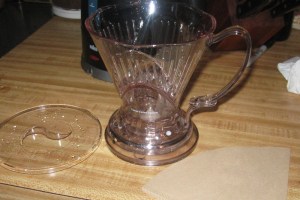 drip-style individual cup coffee ffunnel