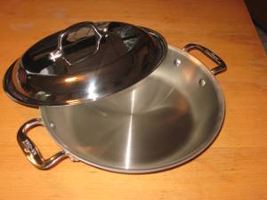 petit brasier with lid