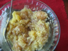 mashed new potatoes