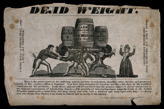 Image of temperance poster